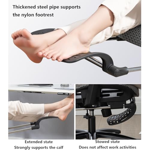 Ergonomic Mesh Swivel High Back Office Chair with Lumbar Support Adjustable Headrest O656794