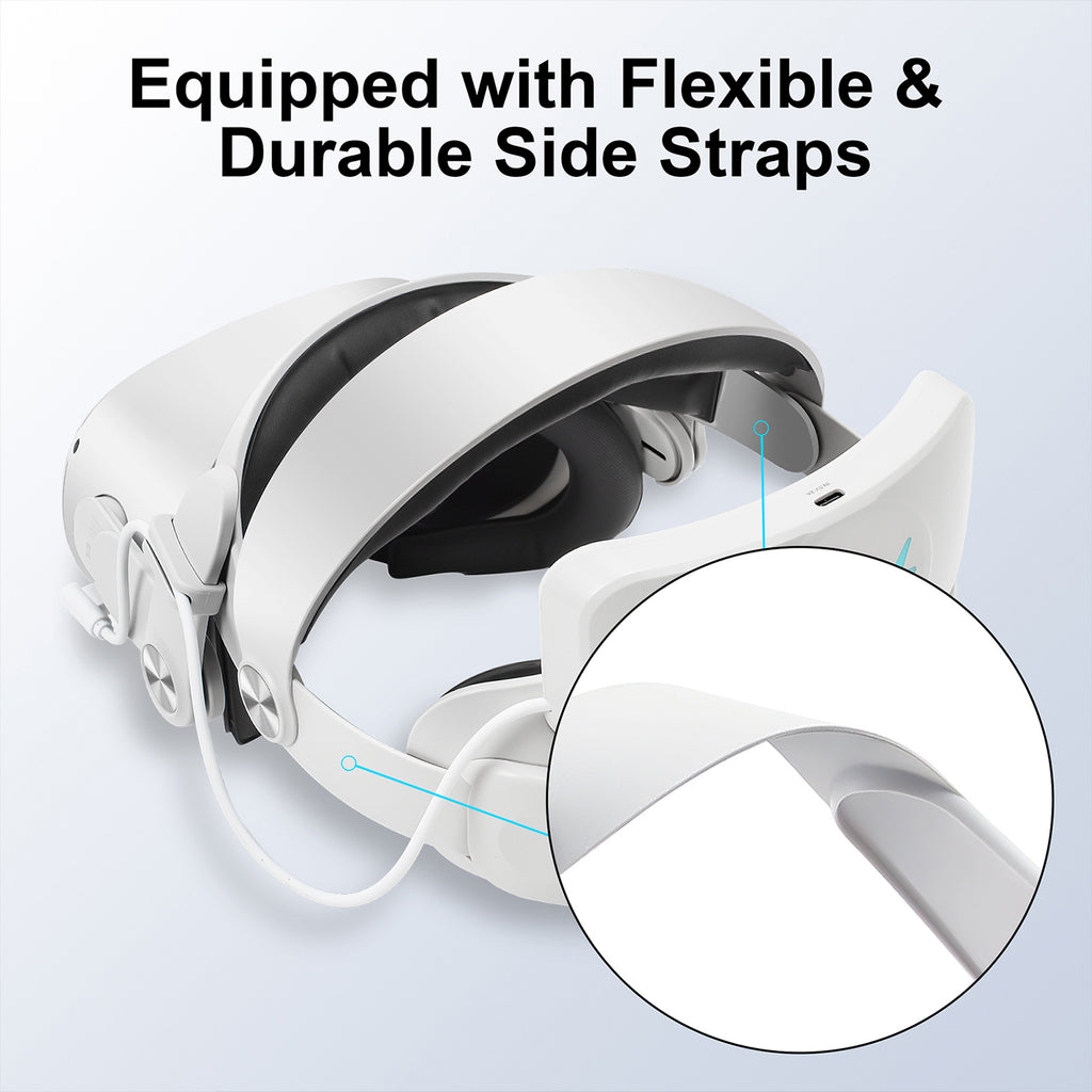 Battery Pack Head Strap Compatible with Quest 2 O230