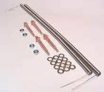 2-Heat Element Coils For GE Dryer Q65972