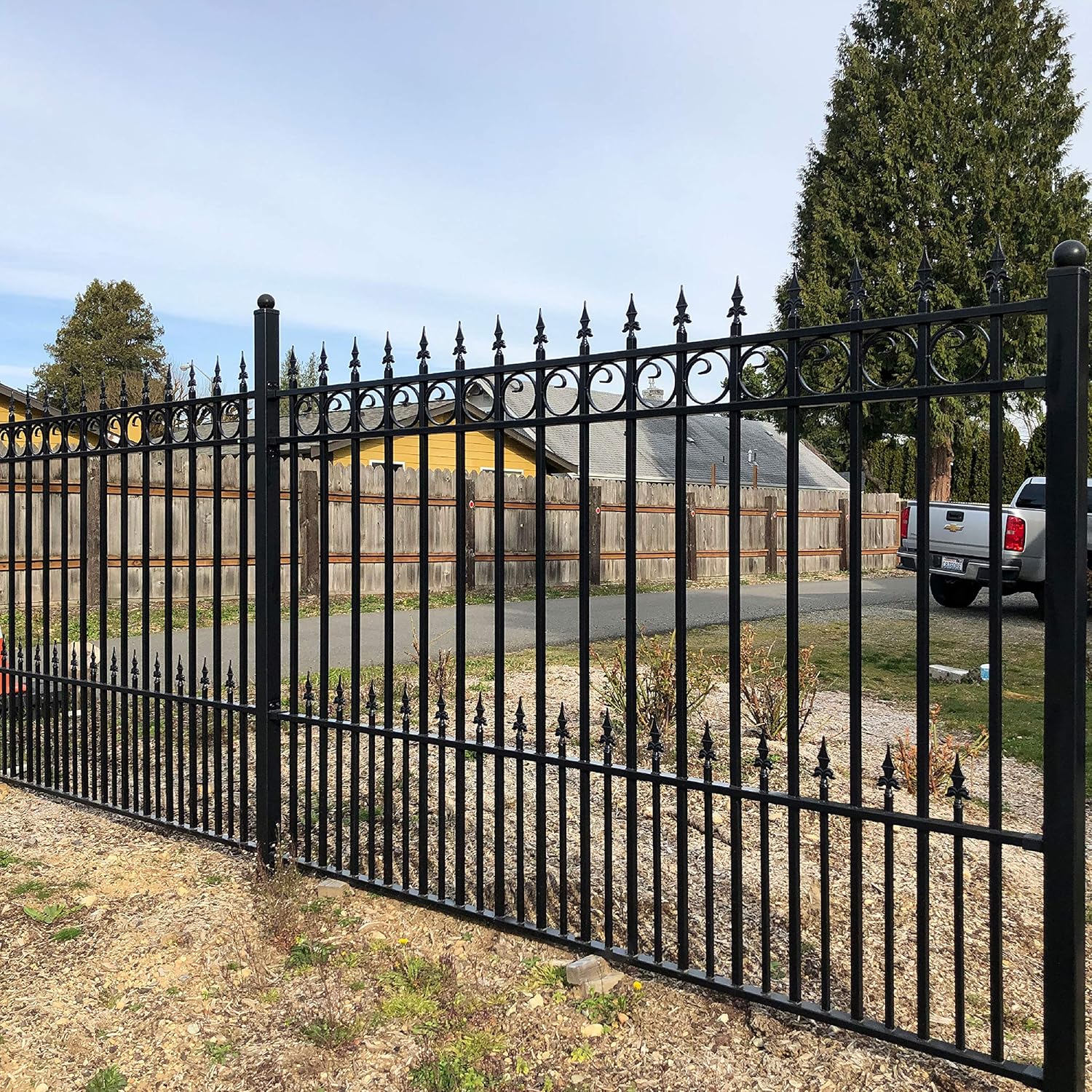 4-Panel Steel Fencing Kit 8x5 Each S236