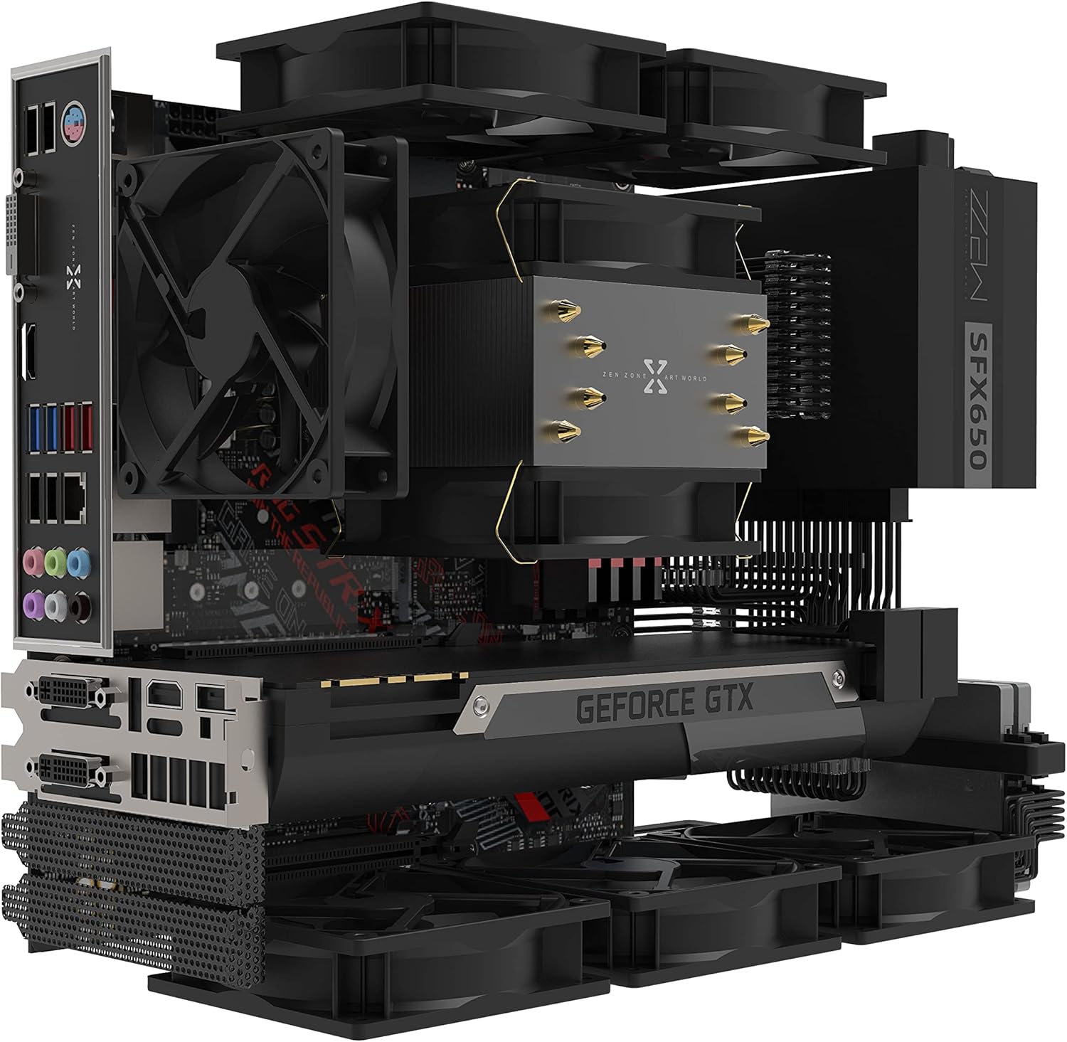 Aluminum Micro ATX PC Case H588865