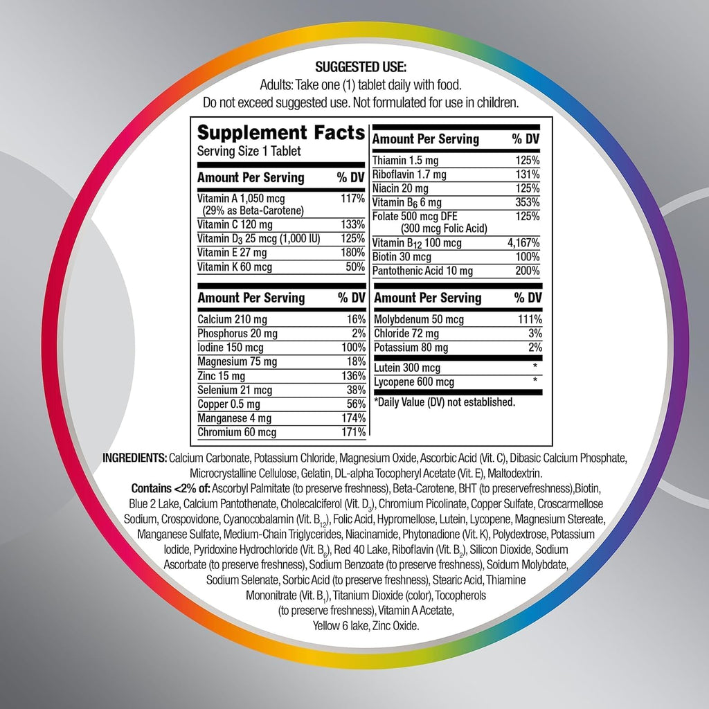 200 Ct Multivitamin for Men S725007