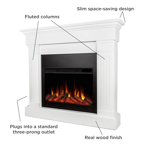 48" Slim Indoor Electric Fireplace with Mantel C150724