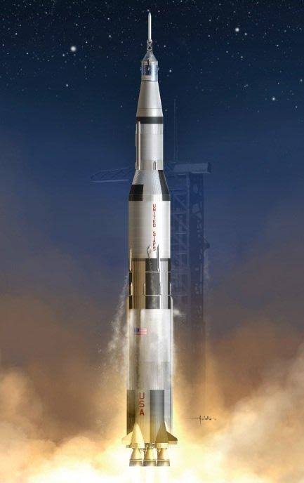 1/72 Apollo 11 Saturn V J417