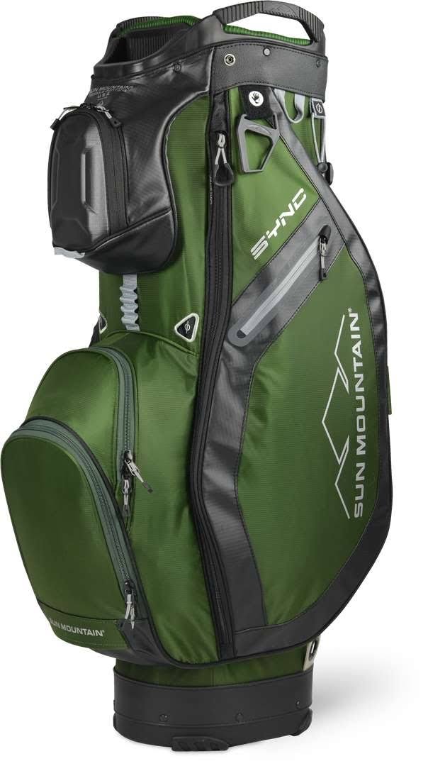 Black/White/Red Cart Bag F205
