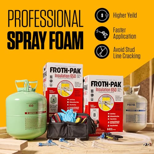 Spray Foam Insulation, 30 ft Hose, Two Component, Closed Cell K93583