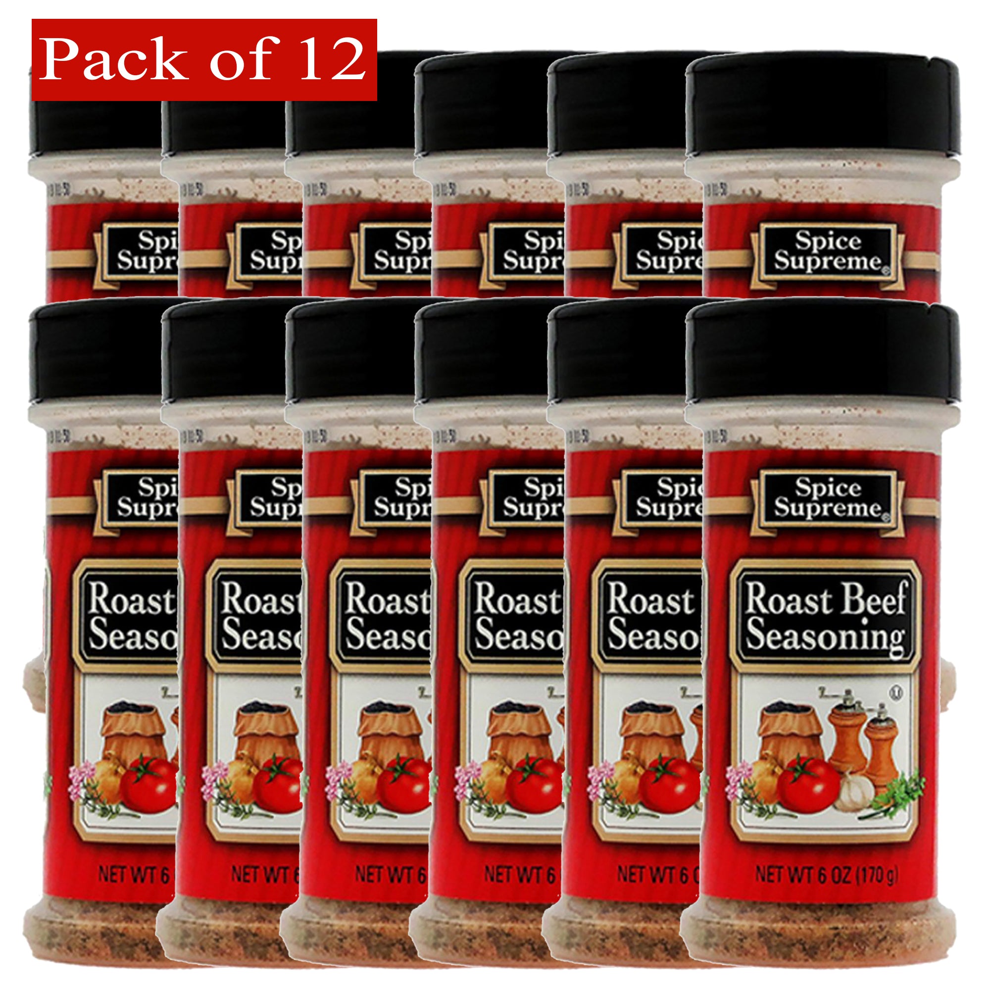 Roast Beef Seasoning 6 Oz Pack of 12 S1030