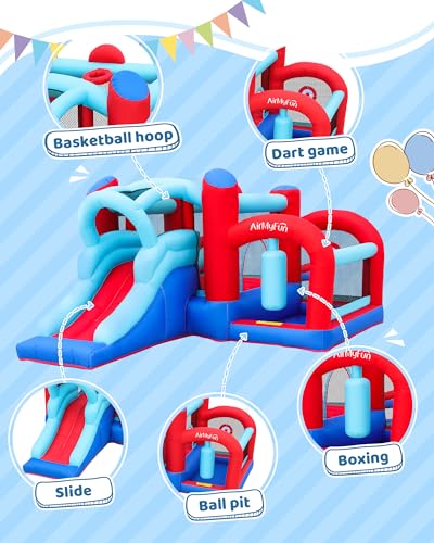 Bounce House with Slide S43831