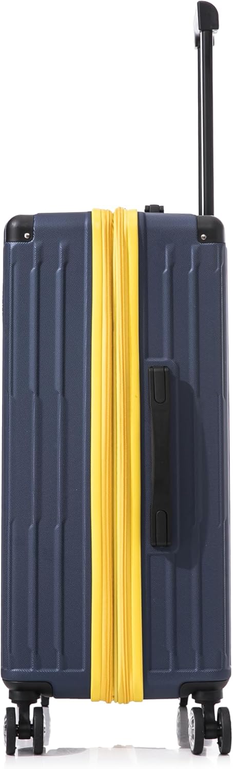 Navy Hardside Spinner Carry On Luggage Set K492