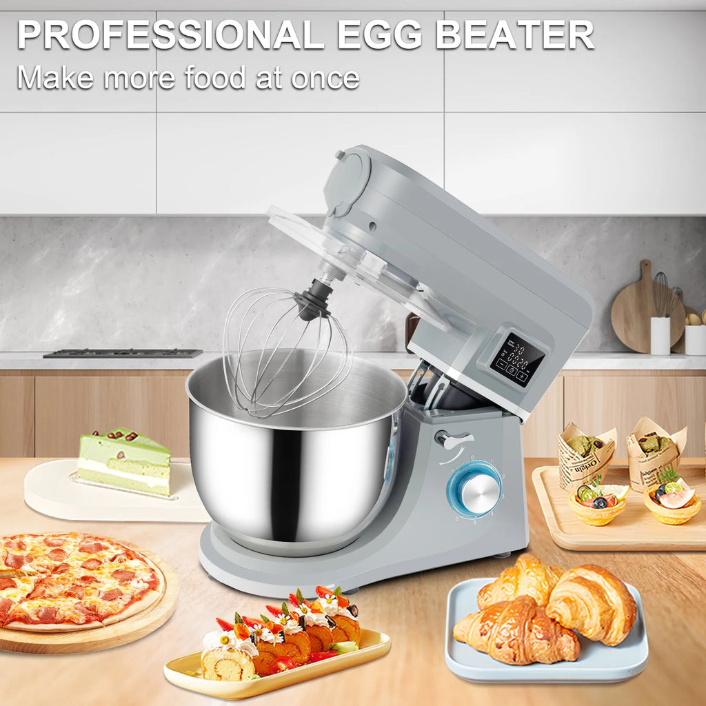 7.4Qt 6-Speed Stand Mixer with Grinder Juicer W905897