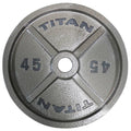 45 lb Cast Iron Olympic Weight Plates O581077