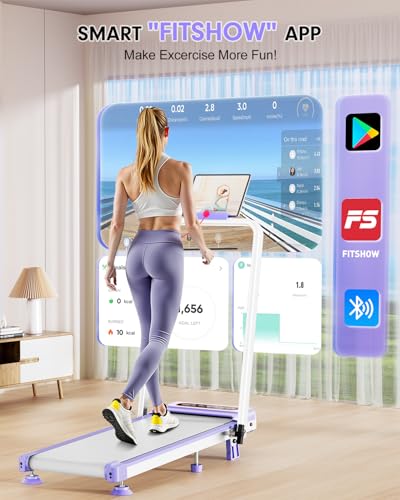3.5HP Portable Treadmill with 8% Incline & Handle Bar S416