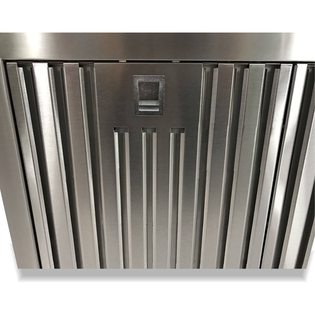 36x22 Wall-Mounted Stainless Steel Range Hood N494