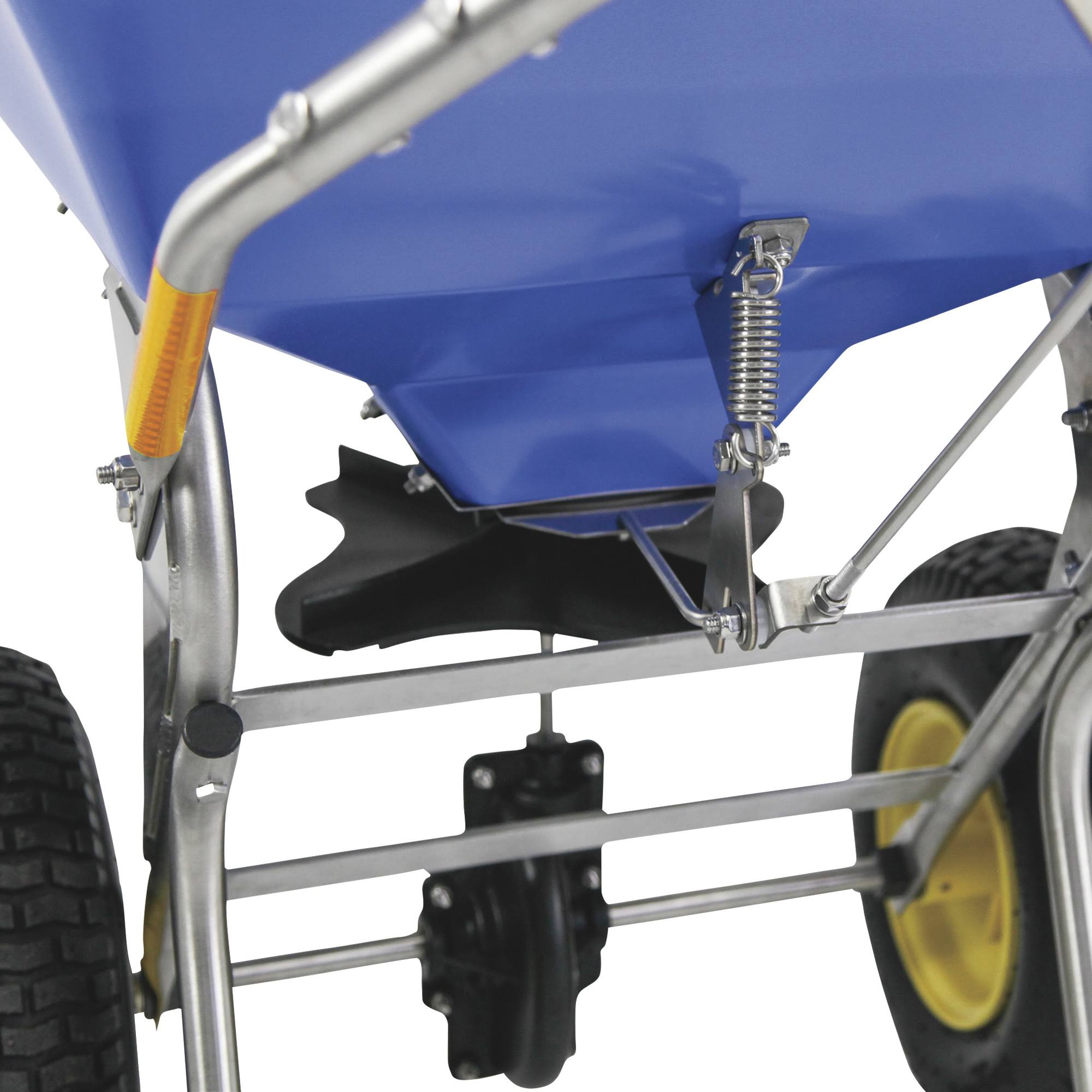 150 lbs. Capacity Ice Melt and Salt Spreader with Deflector D731