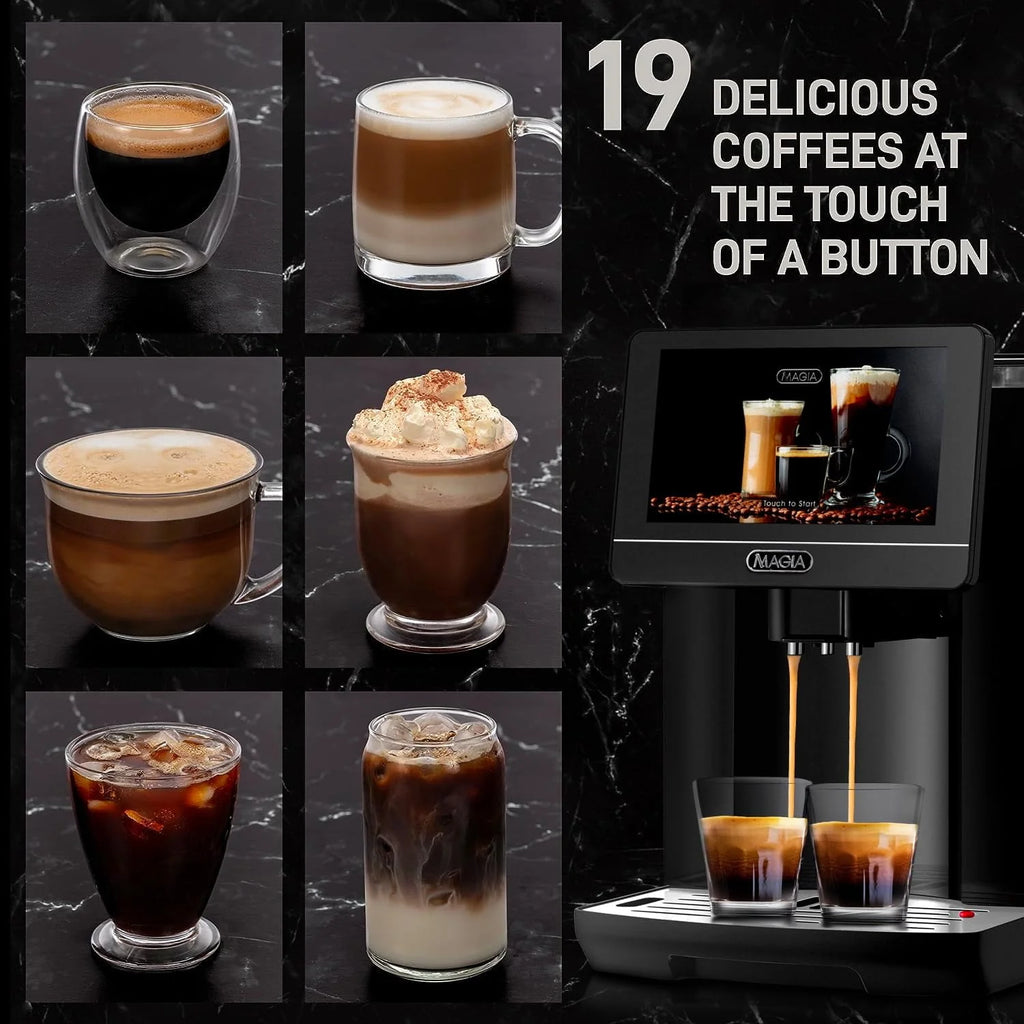 Black 1800ml Espresso Coffee Maker X330575