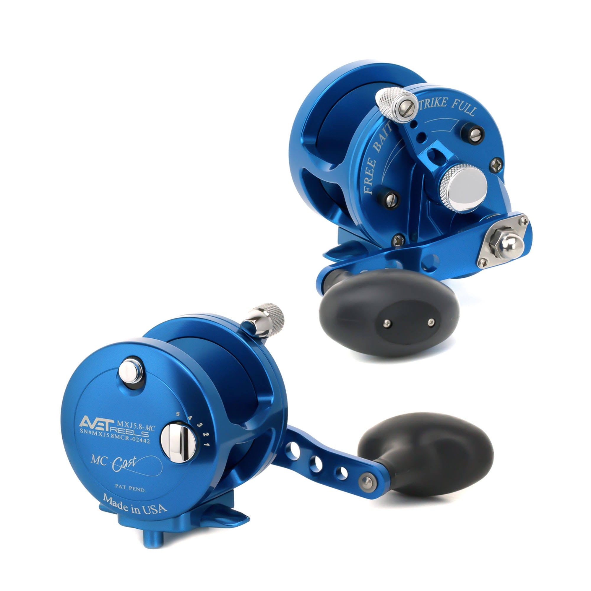 Pink 2-Speed Lever Drag Casting Reel R633169