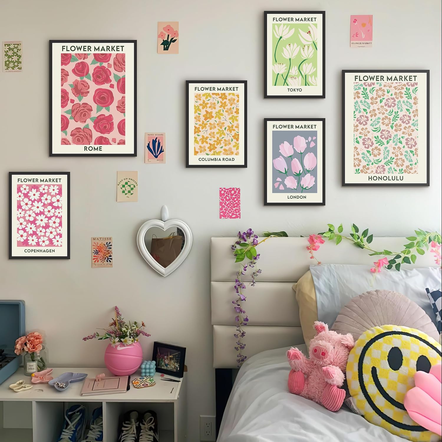 6 Pack Wall Art Posters Prints L369