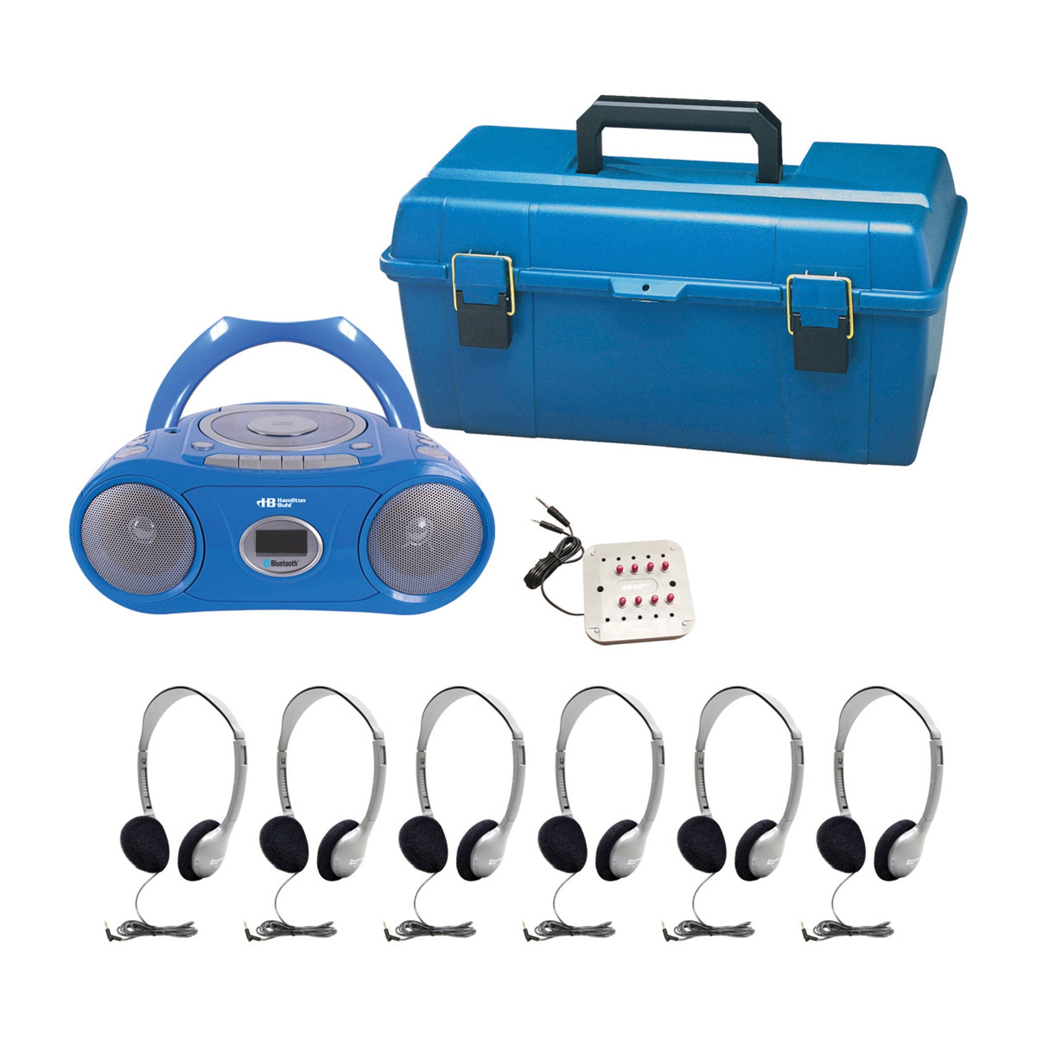6 Person CD & Cassette Listening Center M5237
