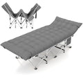 2 Pack Heavy Duty Folding Camping Cot with Carry Bag Y1924