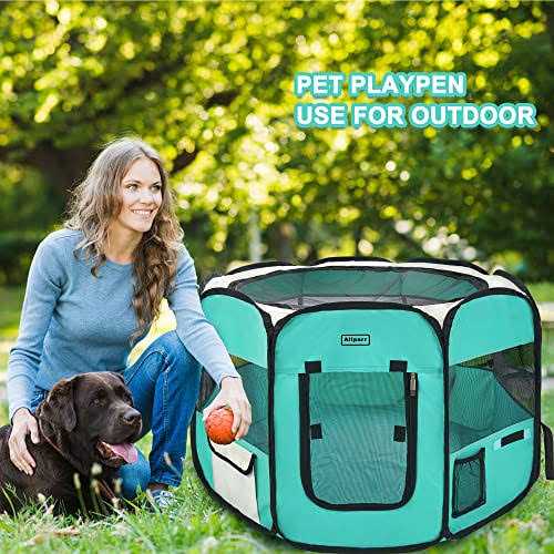 Portable Foldable Pet Playpen W257