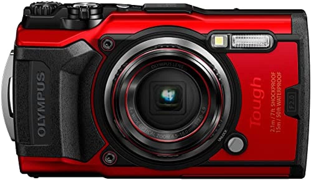 Red Waterproof Camera K86000