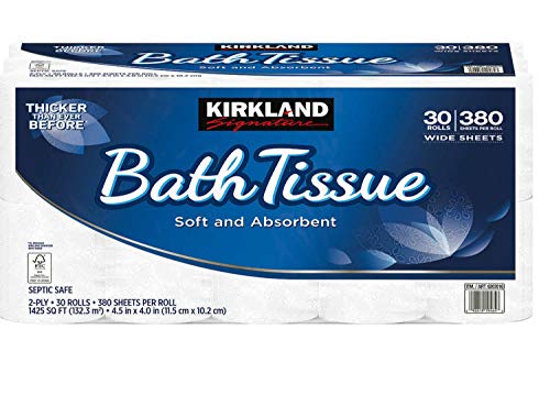 2-Ply Bath Tissue, 30 Rolls J4407