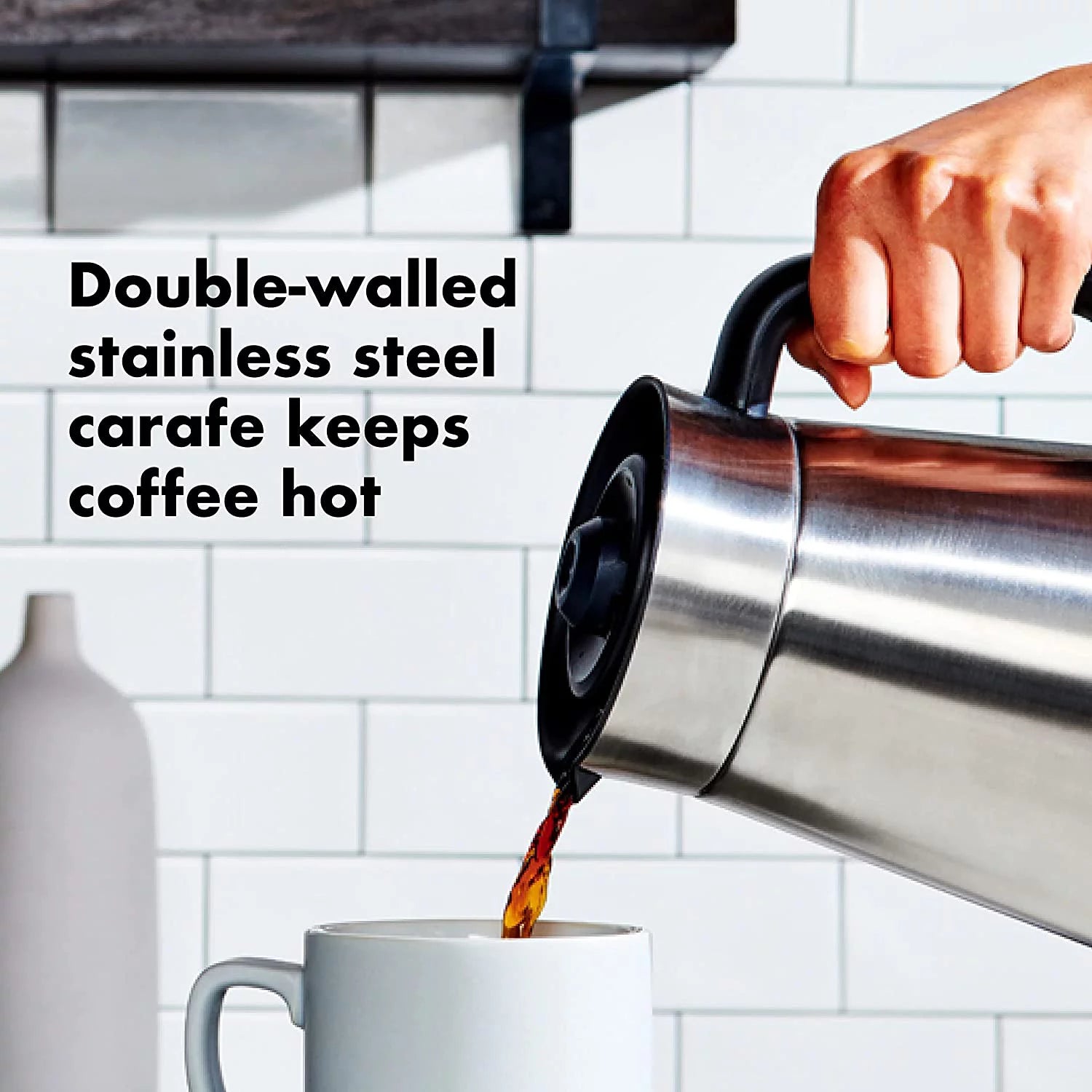 9 Cup Stainless Steel Coffee Maker D4035