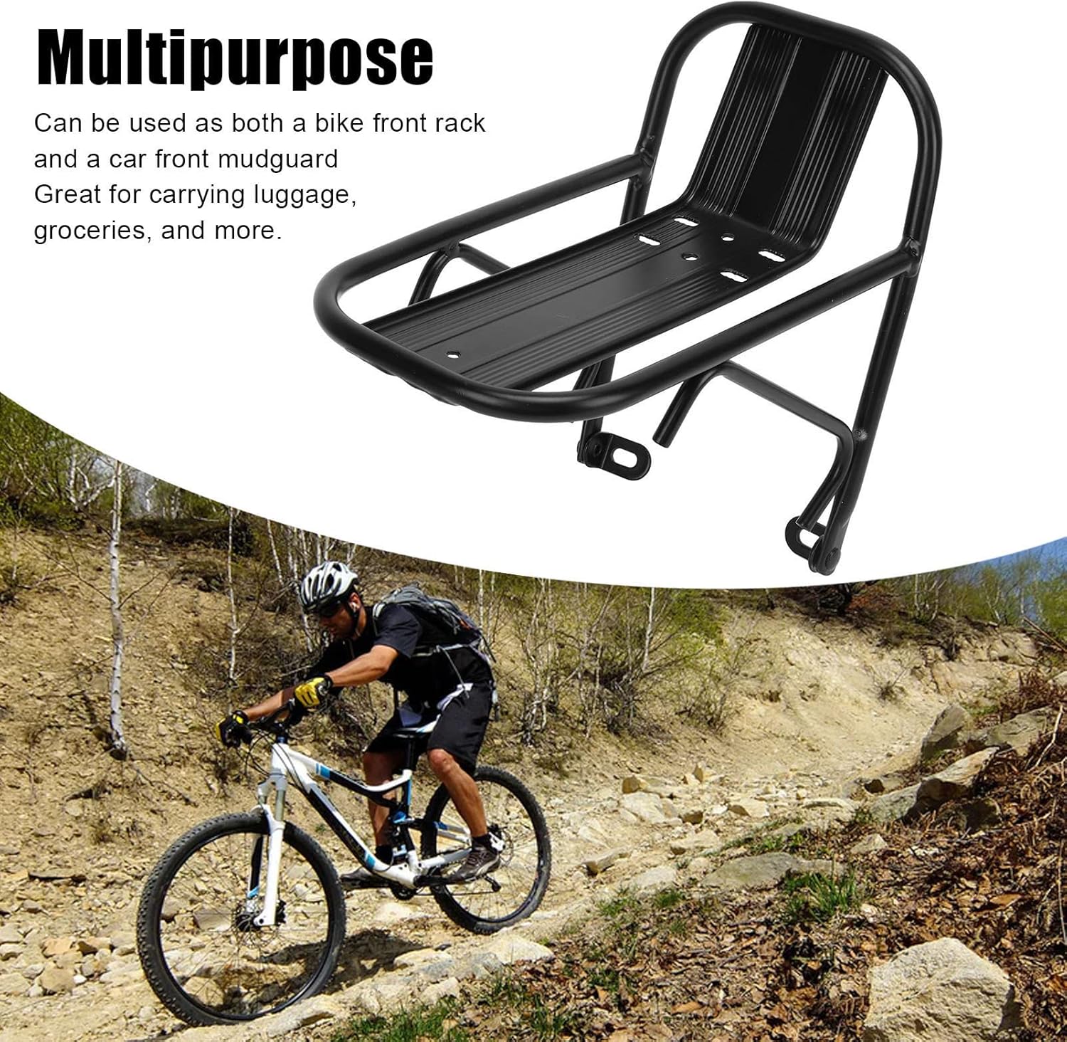 Aluminum Front Luggage Carrier Rack for Mountain Bike C768286