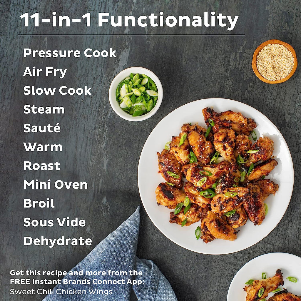 11-in-1 Air Fryer and Pressure Cooker Combo, 8 Quart G3459