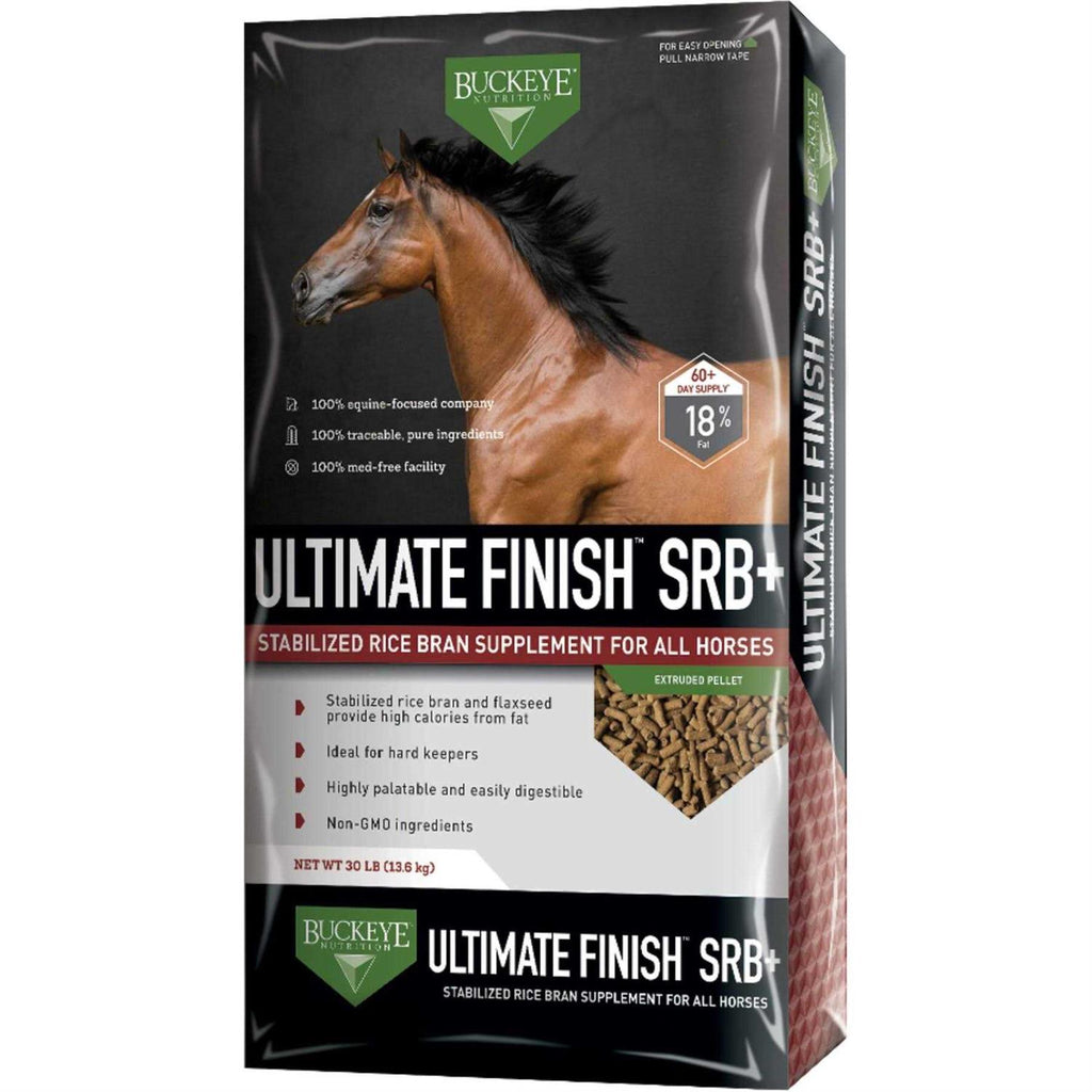 Stabilized Rice Bran Pellets Horse Supplement D550