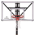 54" and 60" In-Ground Basketball Hoops with Adjustable-Height Basketball Goal Backboard Z6938