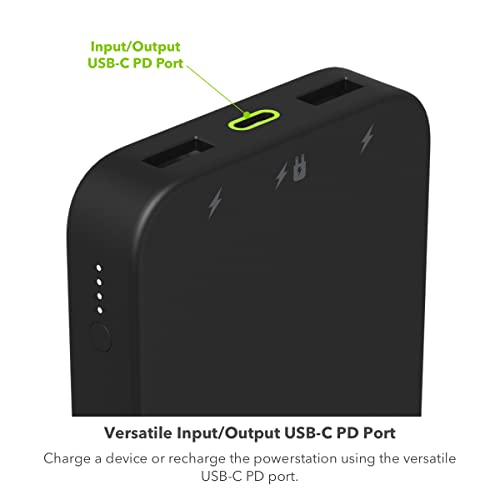 20,000 mAh Power Bank with USB-A and USB-C Ports M300
