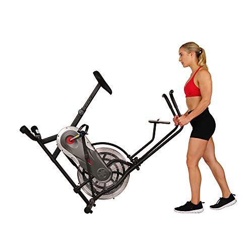 Air Bike Fan Exercise Bike with Digital Monitor and Adjustable Seat M773556