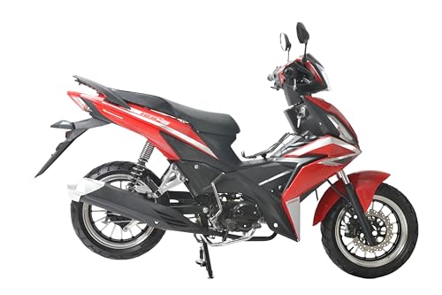 125CC 4 Speed Moped Motorcycle S18014