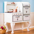 18 Inch Doll Furniture Wooden Cook Stove & Oven N19317