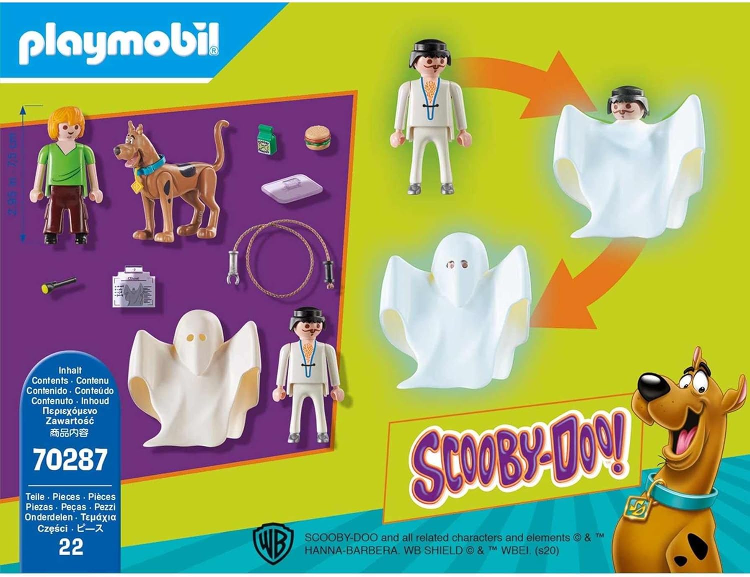 Scooby & Shaggy with Ghost X68446