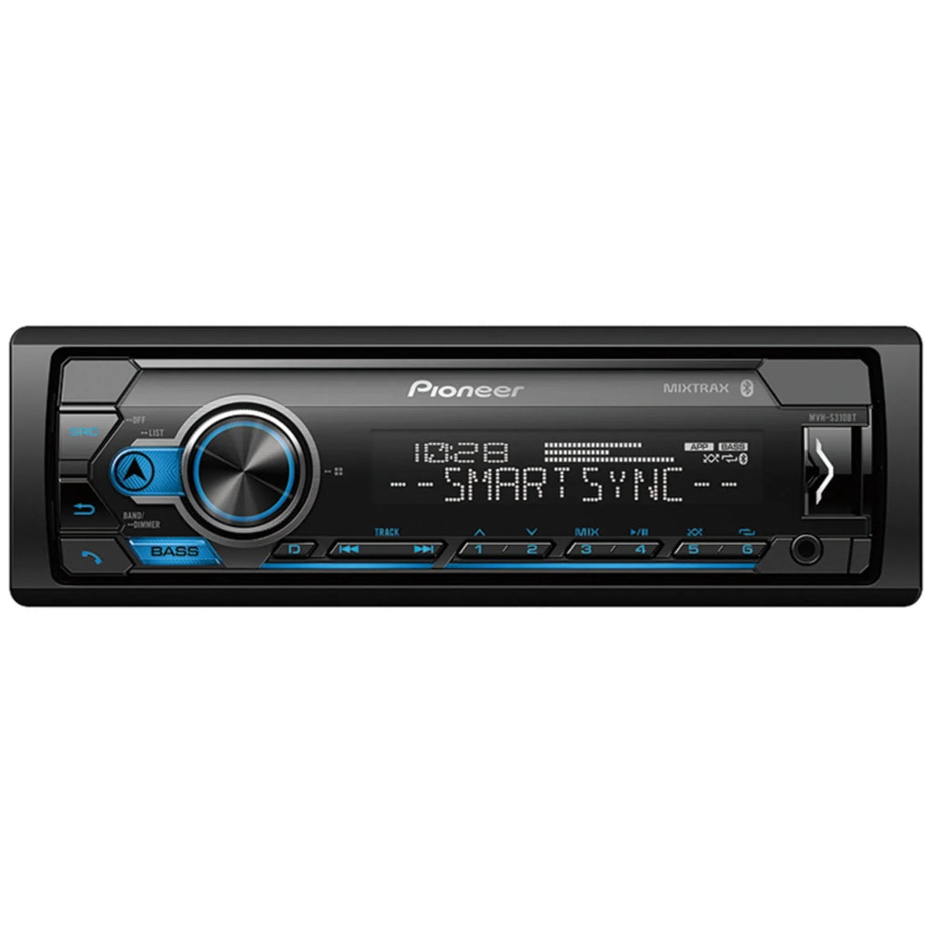 Single DIN Car Stereo with Bluetooth Q197