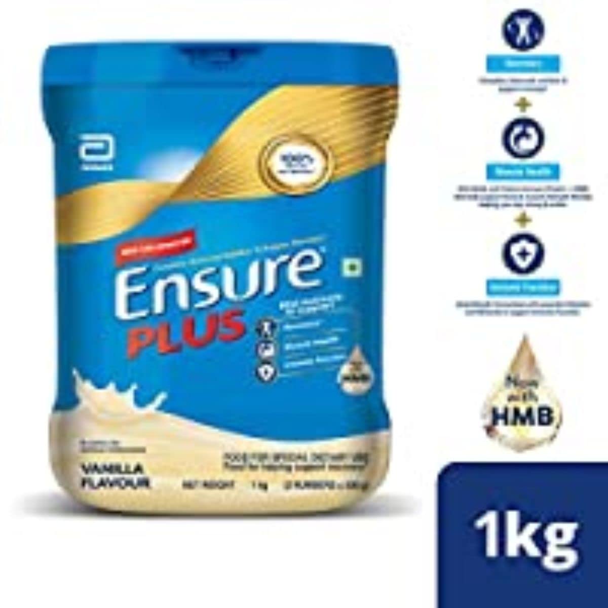 Vanilla Ensure Plus Powder 1 Kg J5528