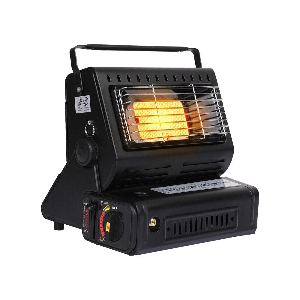Black Portable Butane Heater S50428