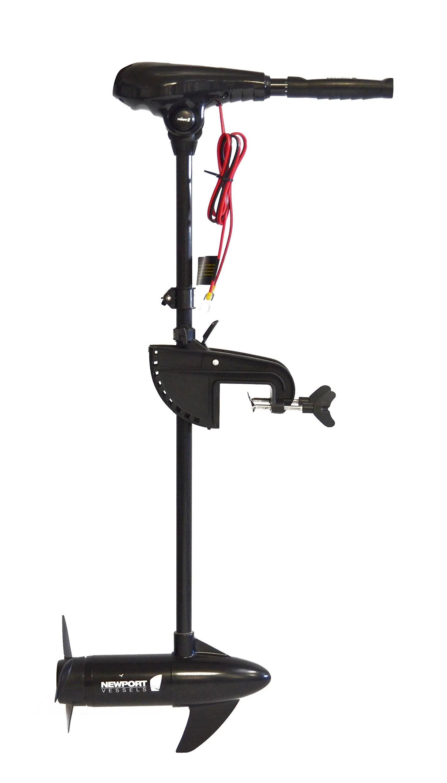 55 lb. Thrust Saltwater Transom Mounted Electric Trolling Motor with 36x22 Shaft A93355