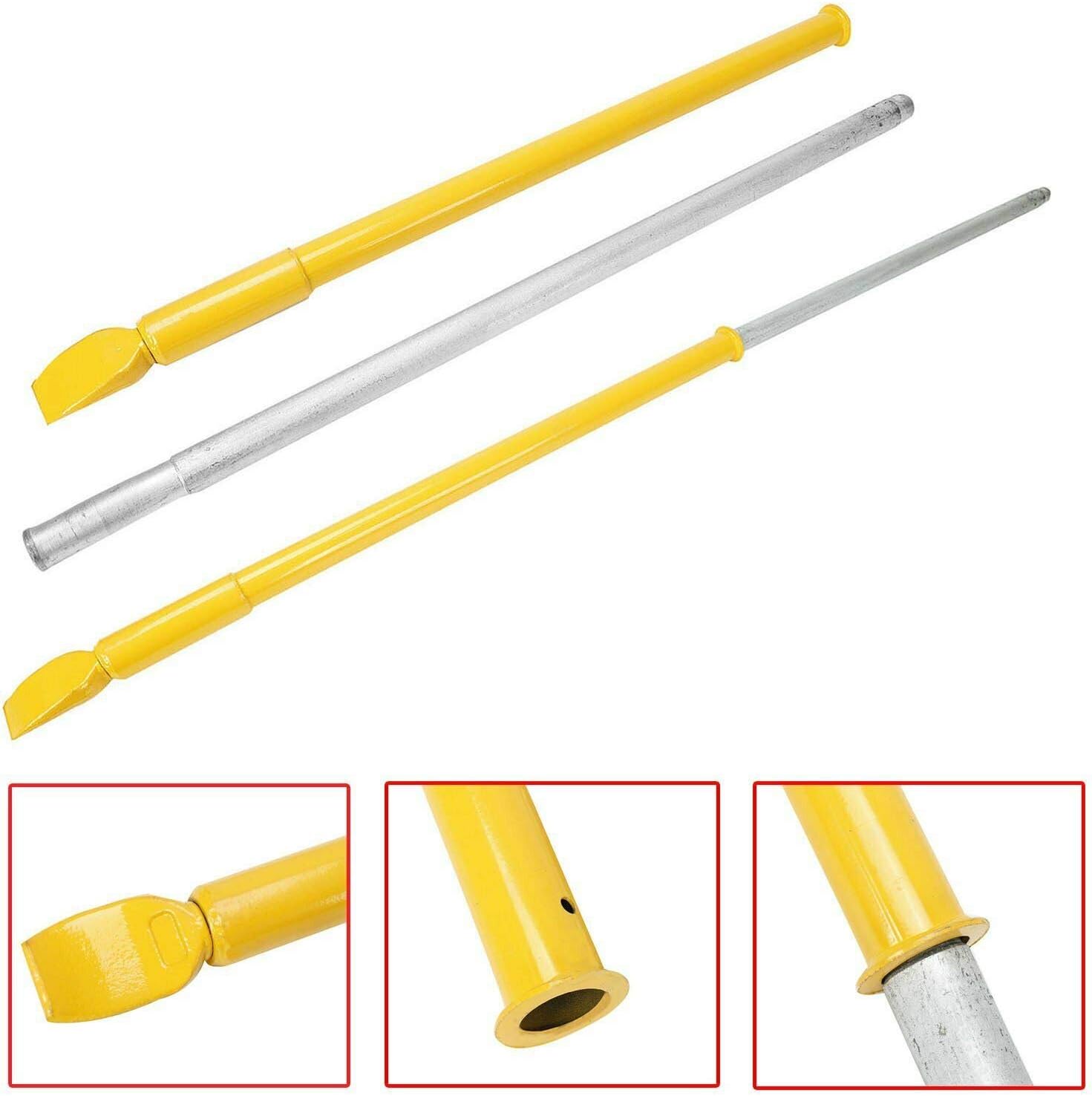 Yellow Steel Tire Bead Breaker Slide Hammer Heavy Duty Bar M389