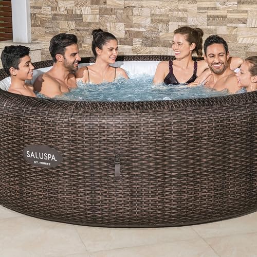 Inflatable Hot Tub with 180 AirJets and EnergySense Cover S398501