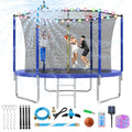 16FT Trampoline with Enclosure and Basketball Hoop B69586