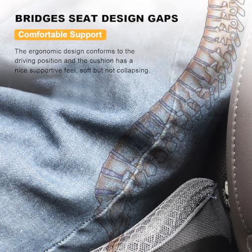 Beige Memory Foam Car Seat Cushion D43722