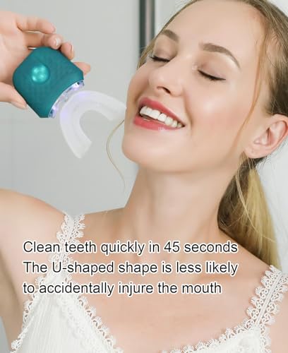 Ultrasonic U-Shaped 360° Automatic Toothbrush with Wireless Charging T1844