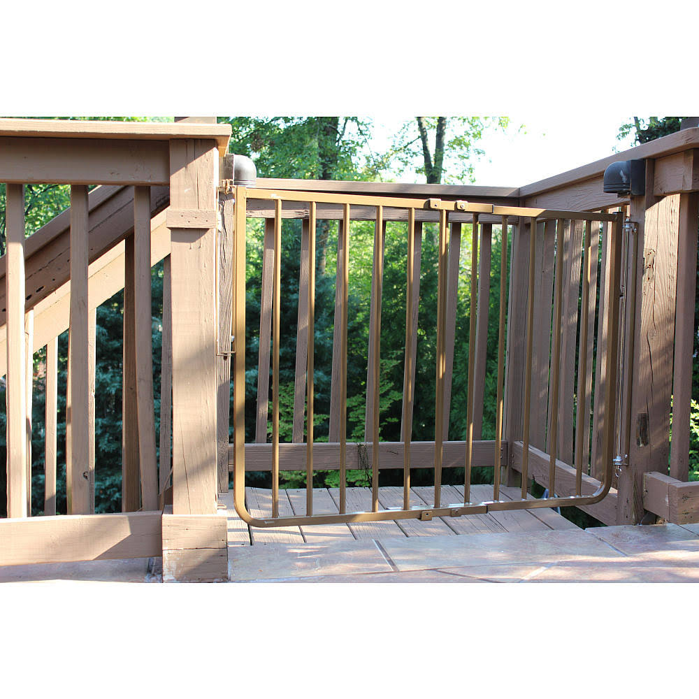 Brown Outdoor Safety Gate L1898
