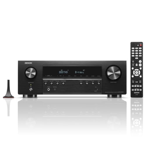 5.1-Channel Speaker System with 7.2-Channel 8K Network AV Receiver V9500
