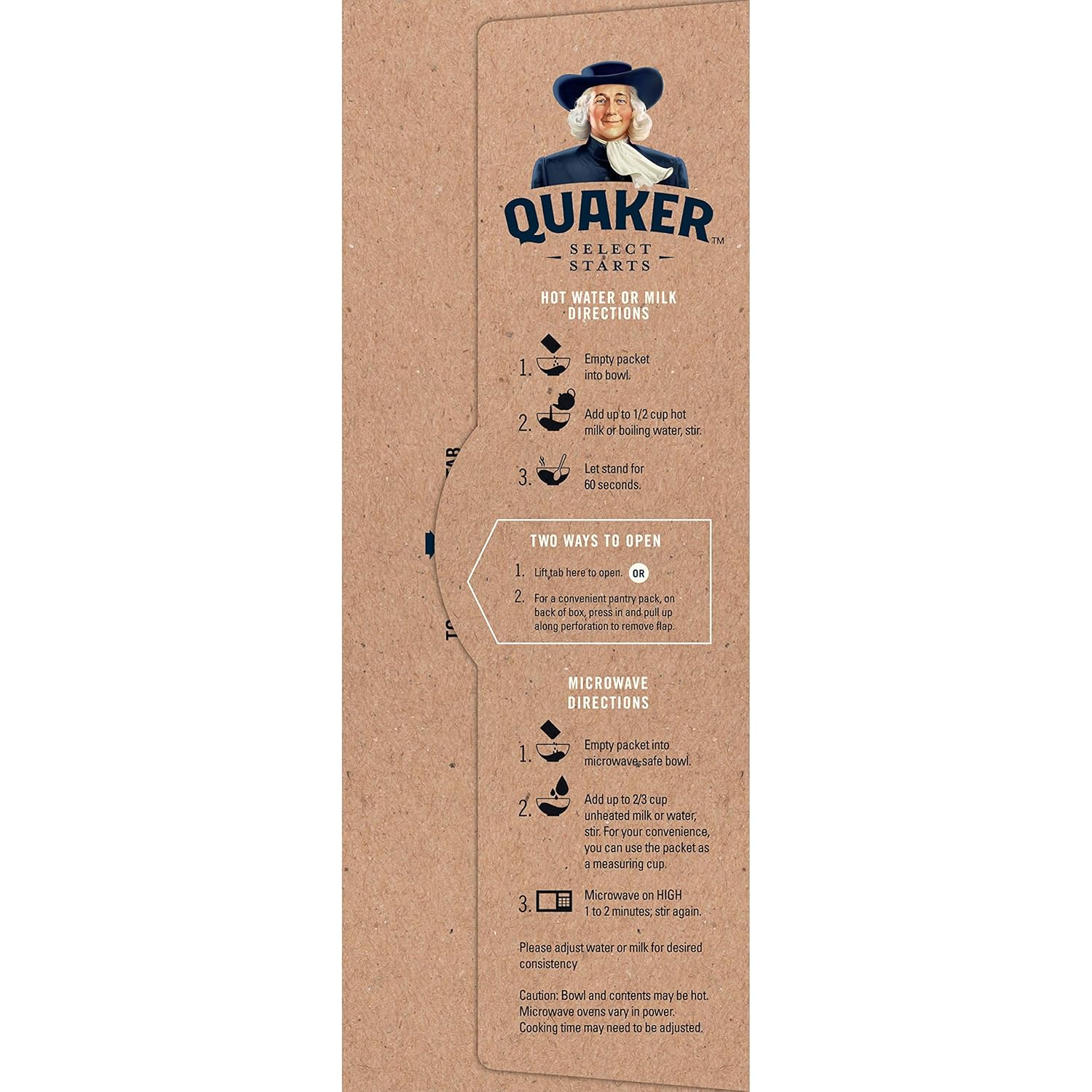 Gluten Free Maple & Brown Sugar Instant Oatmeal, 12.1 Oz B18448