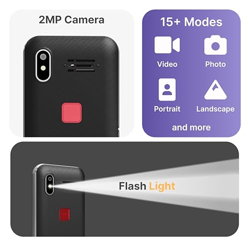 4G Unlocked Senior Cell Phone with Charging Dock B9377