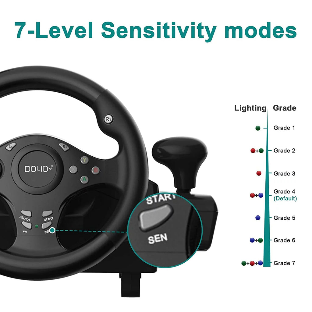 270 ° PC Racing Steering Wheel M373